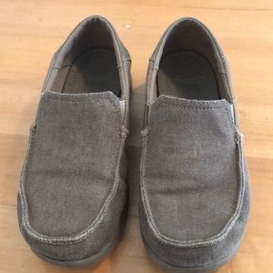 Croc loafers
